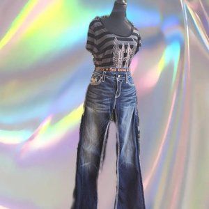 Jeans Rock Revival Fancy